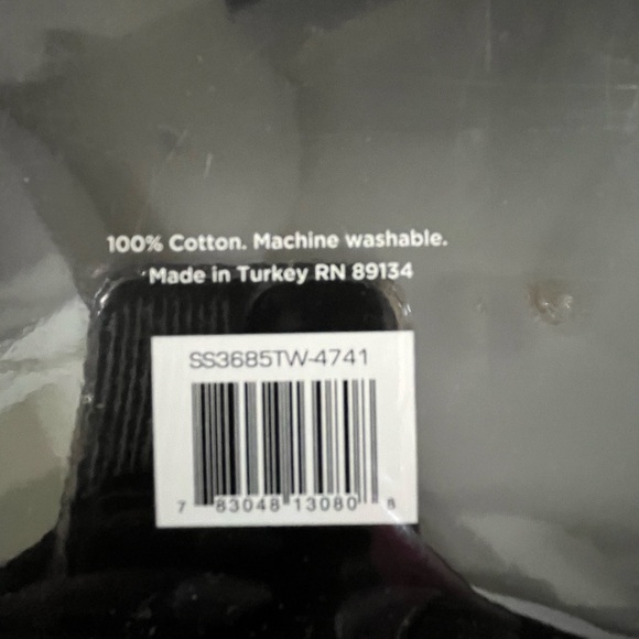 London Fog Turkish Flannel Sheet Set - Black and White Plaid - Picture 4 of 4